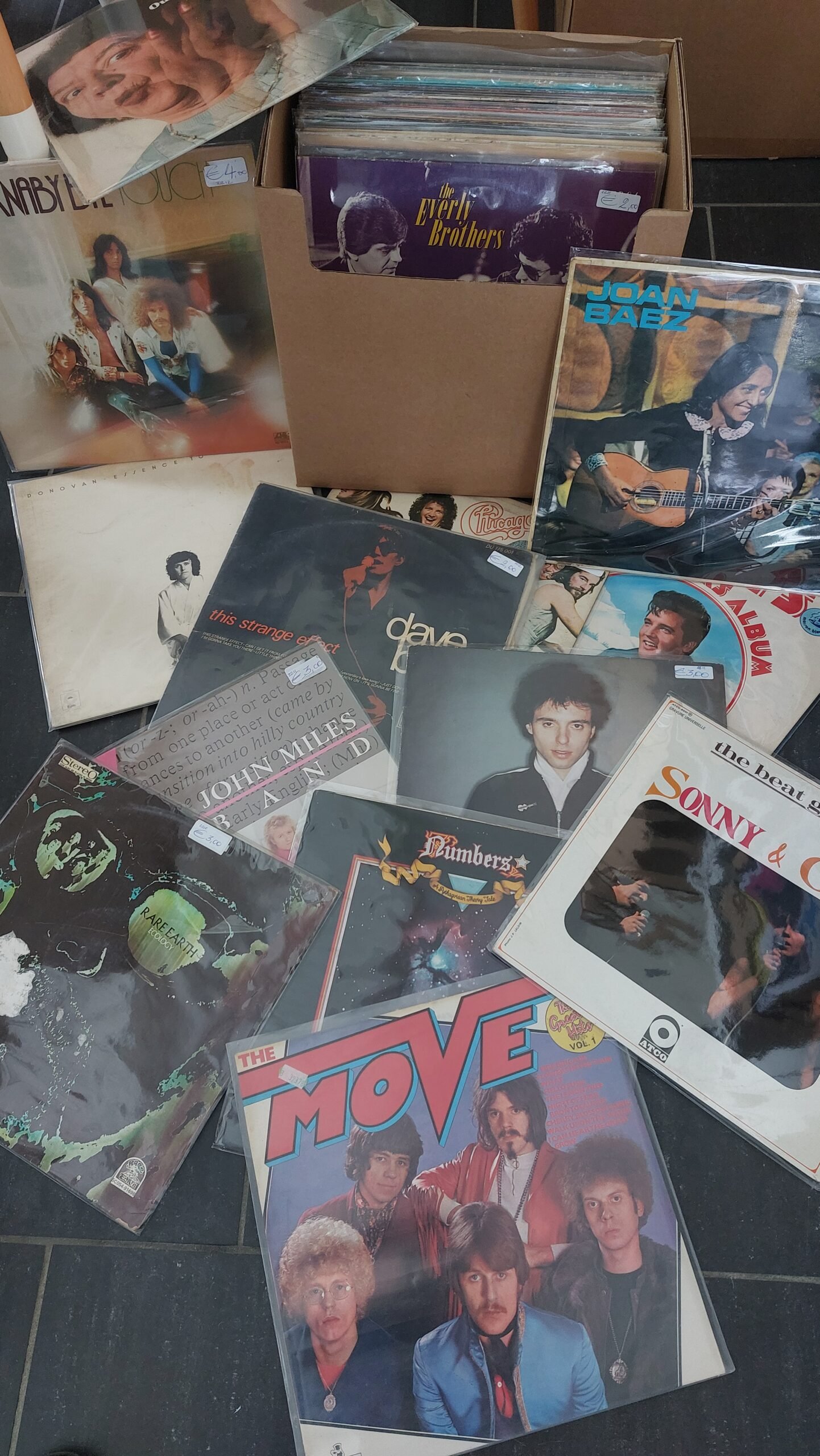 2DE HANDS LP'S AAN SPOTPRIJZEN €2 en €3 / STUK