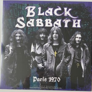 BLACK SABBATH PARIS 1970 LIVE LP