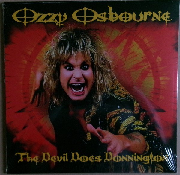 OZZY OSBOURNE (BLACK SABBATH) LP THE DEVIL DOES DONNINGTON LIVE 1986