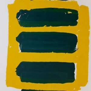 ADINE ENGELMAN (1937-2015) MONOTYPE / DIK PAPIER / H80 X B55