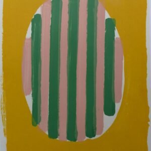 ADINE ENGELMAN (1937-2015) MONOTYPE / DIK PAPIER / H 80 X B 55