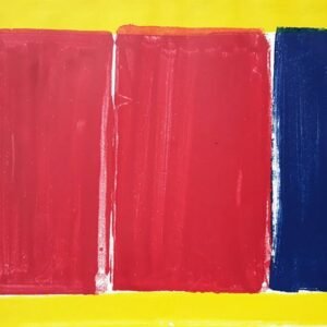 ADINE ENGELMAN (1937-2015) MONOTYPE / DIK PAPIER / H55 X B80