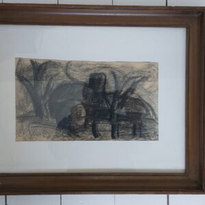 FEYAERTS PROSPER  LANDSCHAP 2  1945 B45XH33 INGEKADERD