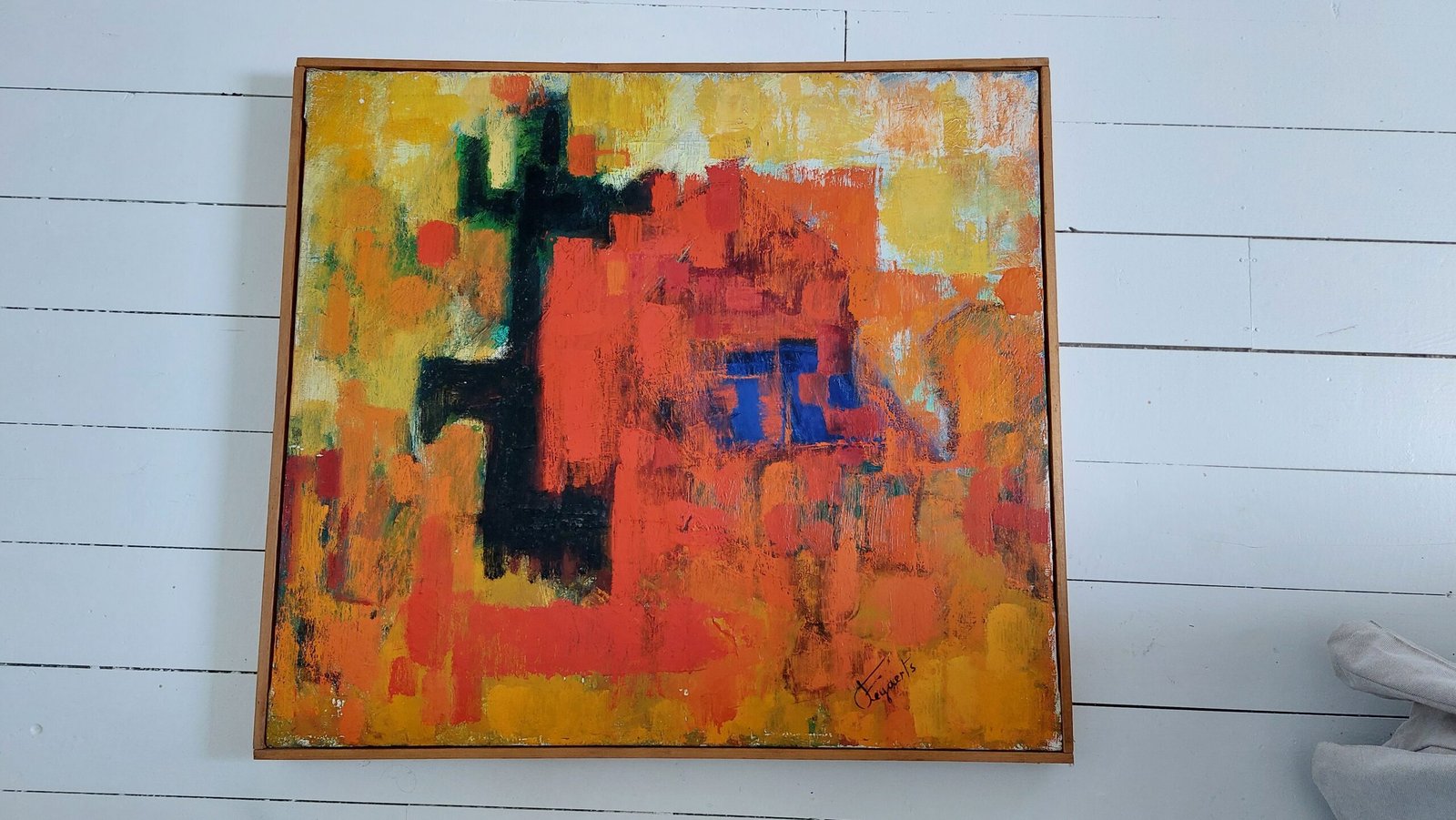 FEYAERTS P MODERN SCHILDERIJ OP CANVAS B75XH65 UNICUM