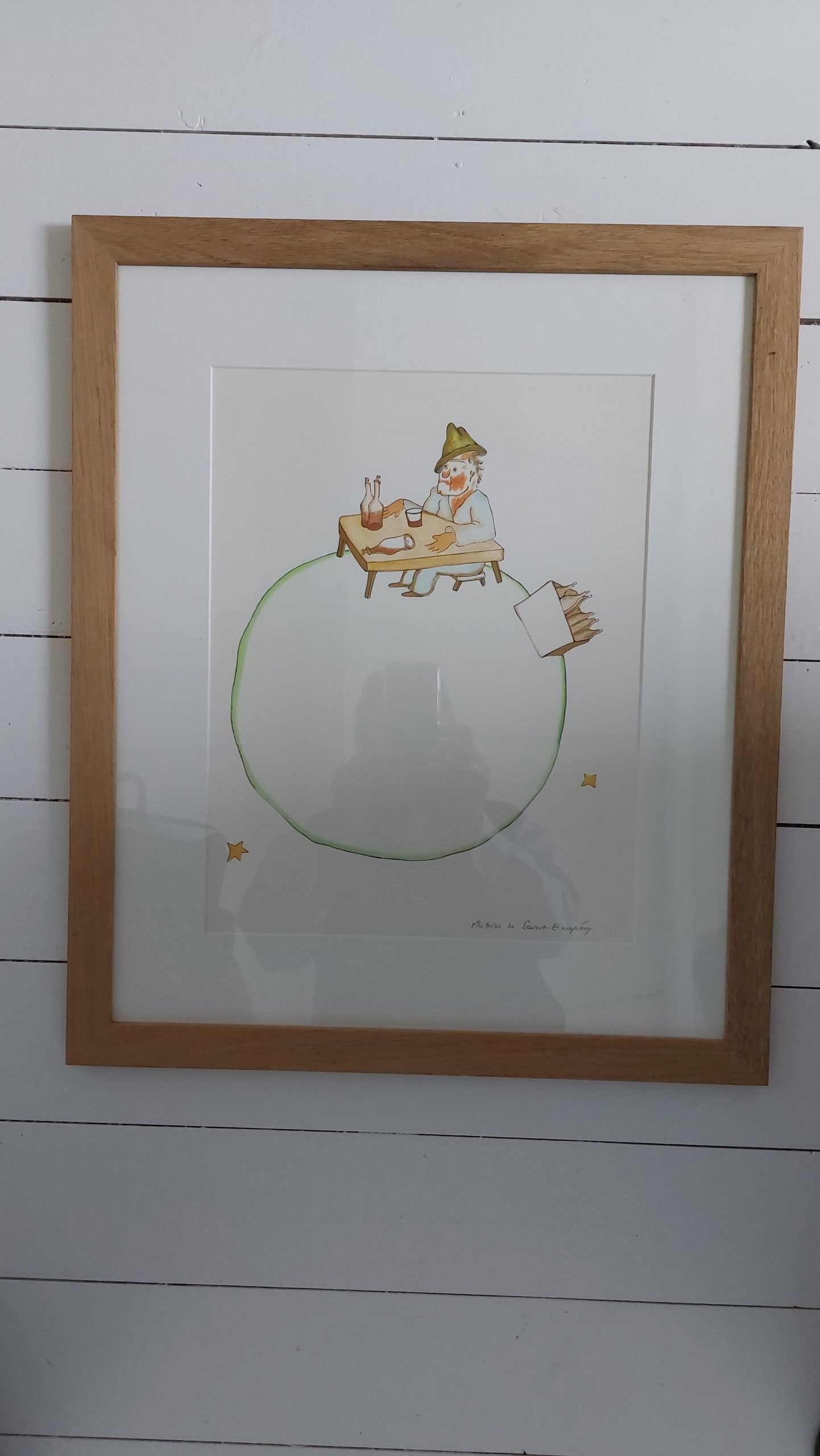 ANTOINE DE SAINT EXUPERY B50XH60 met stempel