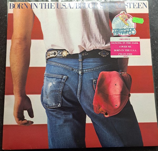 BRUCE SPRINGSTEEN BORN IN THE USA